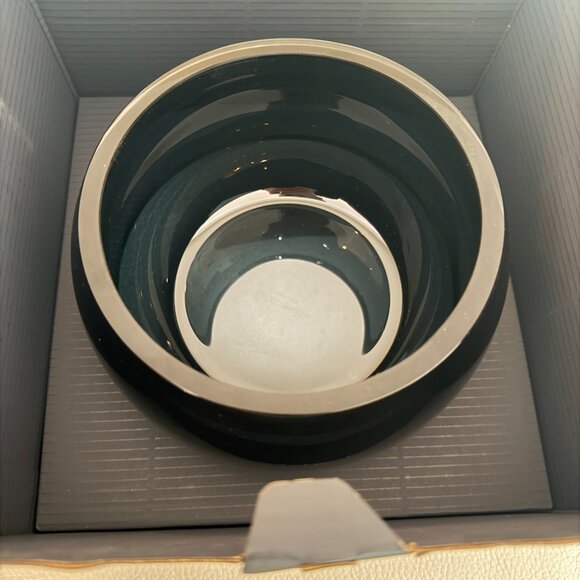 NIB GEORGE JENSEN LIVING CAFU COLLECTION BOWL HANDMADE GLASS - Picture 9 of 9